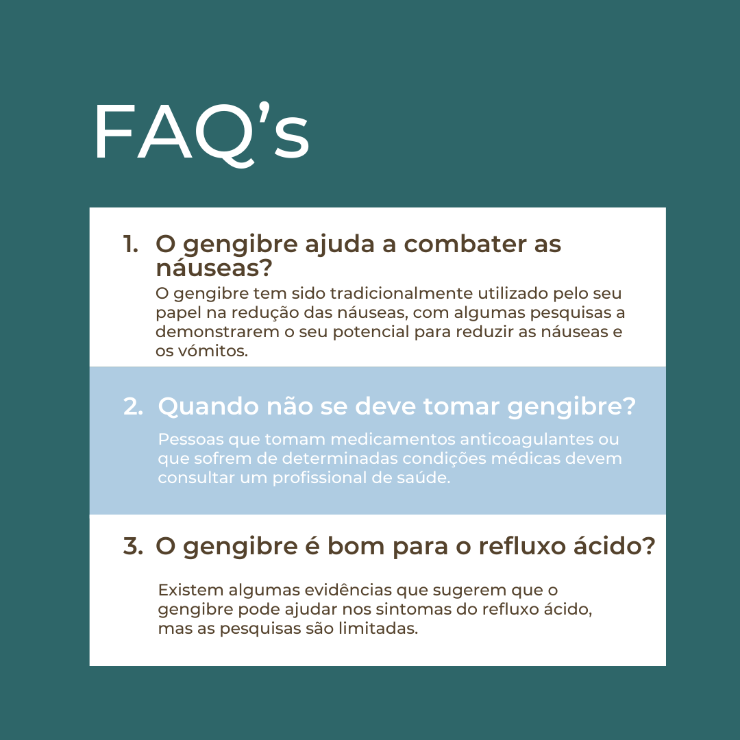 Cápsulas de Gengibre Orgânico em Pó