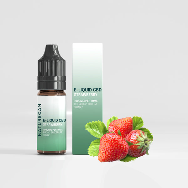 vape de cbd e-liquid morango