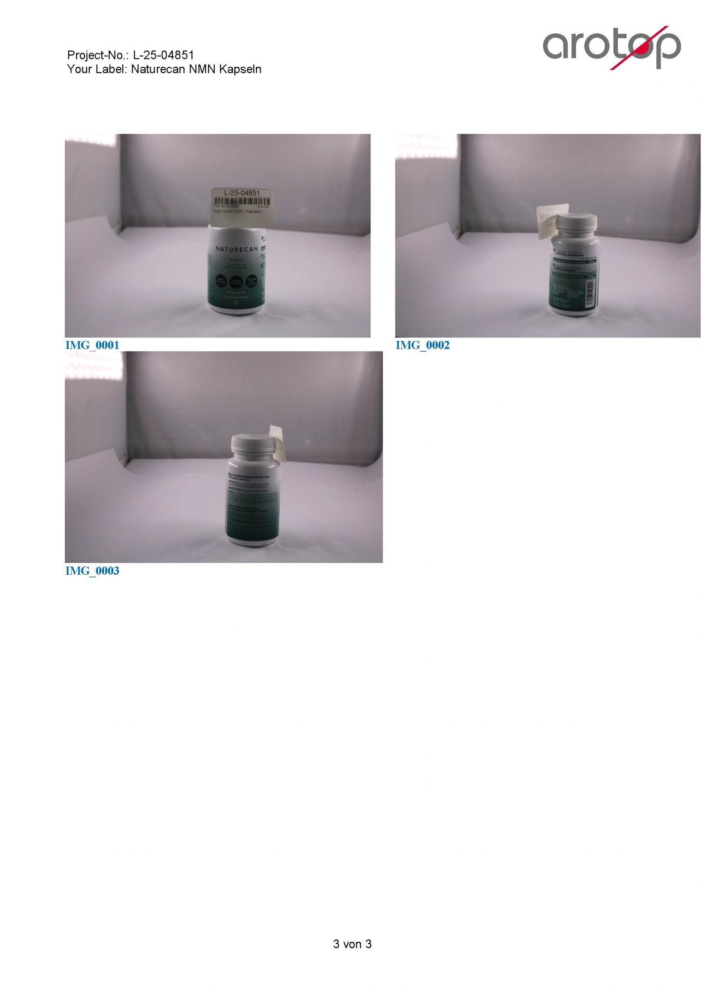 Suplemento NMN em Cápsulas