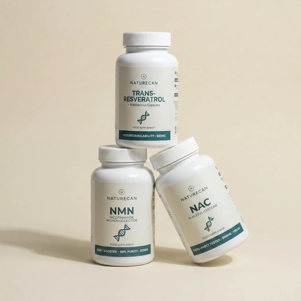 Packs Anti-Aging: NMN | NAC | Resveratrol