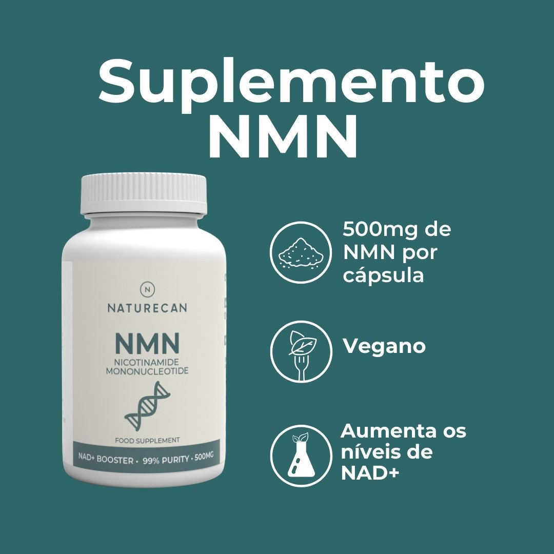 Suplemento NMN em Cápsulas