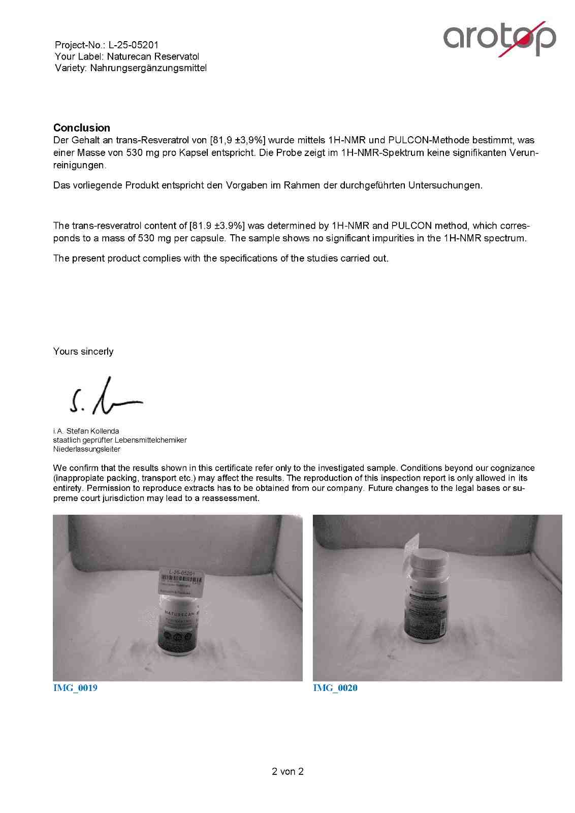 Resveratrol_COA_2025