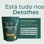 Superalimento informação nutricional