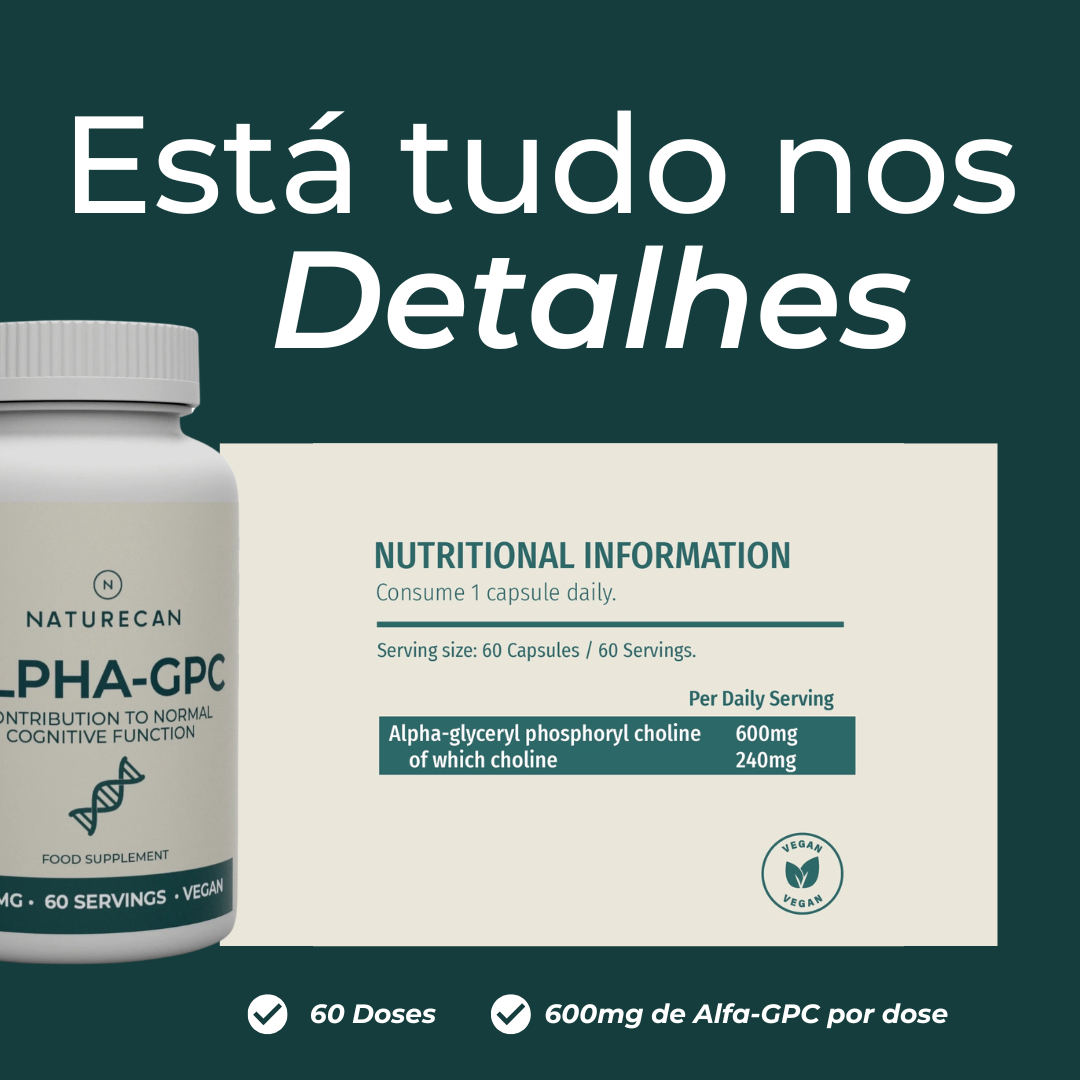 Suplemento Alfa GPC