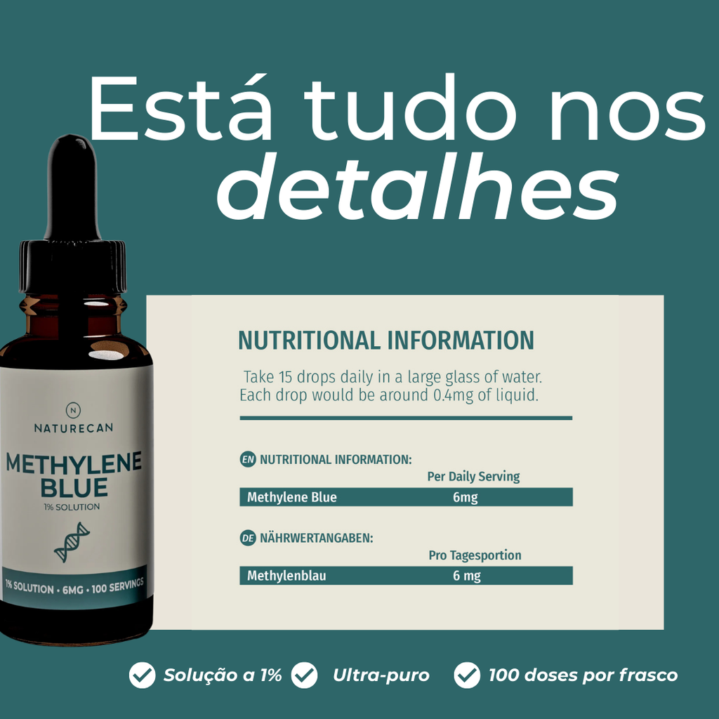 Azul de Metileno - 1%