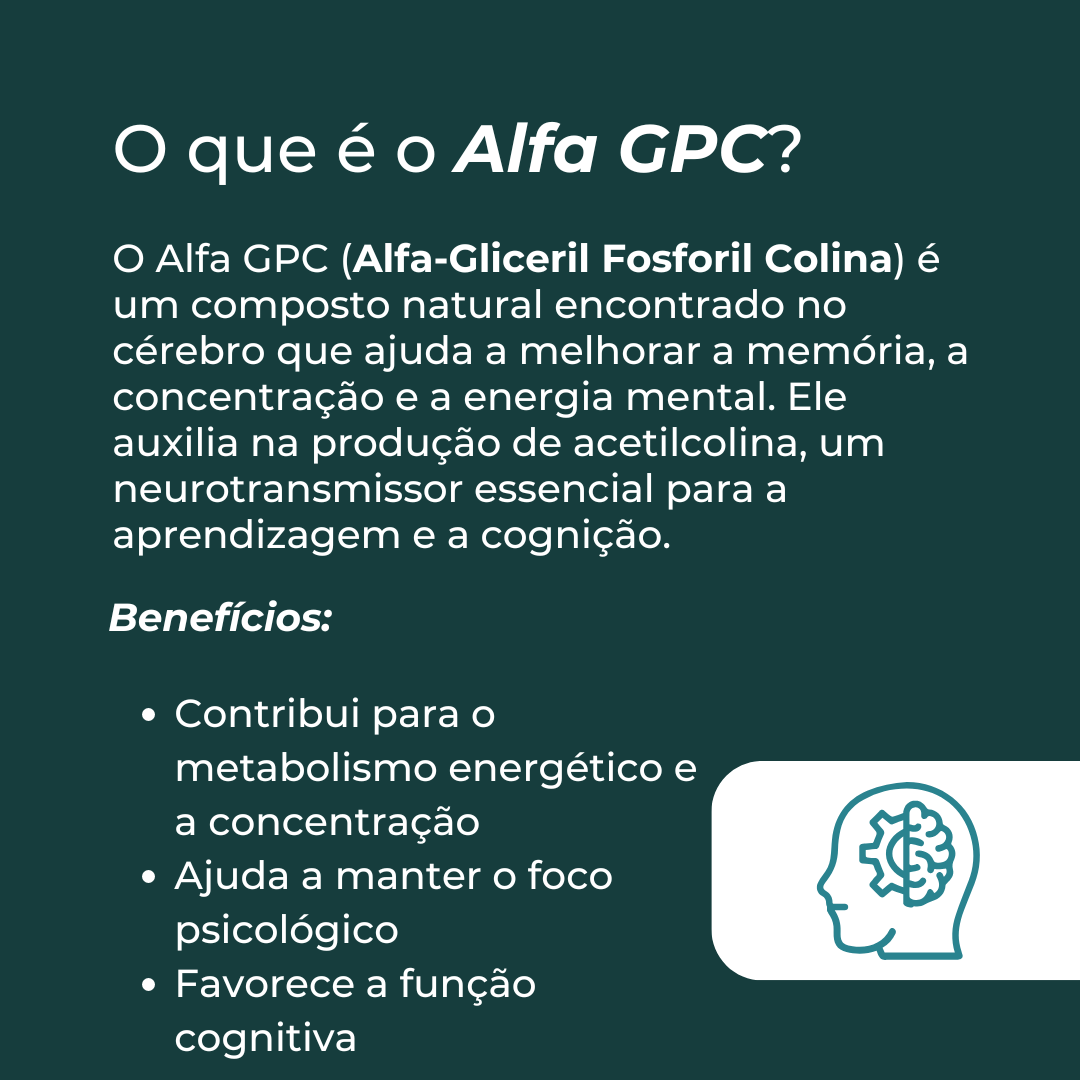 Suplemento Alfa GPC