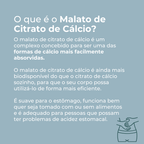 o que é o Malato de Citrato de Cálcio