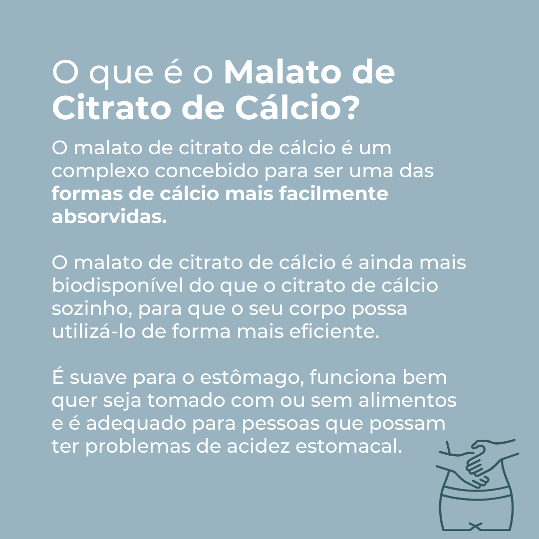o que é o Malato de Citrato de Cálcio