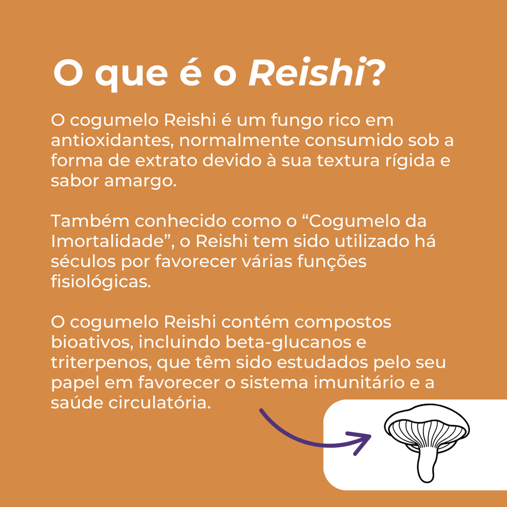 Gomas de Cogumelo Reishi o que são