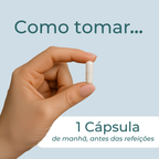 Cápsulas de Gengibre Orgânico em Pó