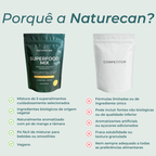 Superalimento orgânico em pó naturecan