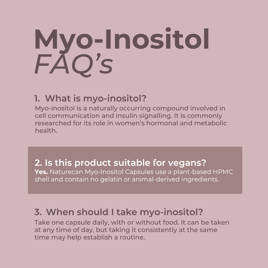 Cápsulas de Mio-Inositol