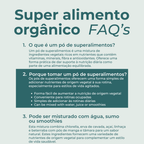 Superalimento orgânico em pó faqs