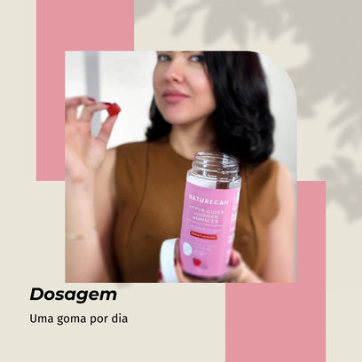 Gomas de Vinagre de Sidra de Maçã