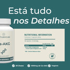 Suplemento Alfa-Cetoglutarato de Cálcio