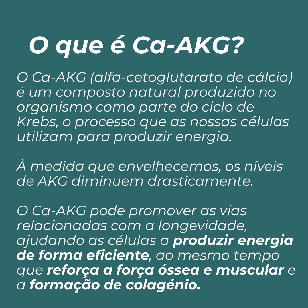 Suplemento Alfa-Cetoglutarato de Cálcio