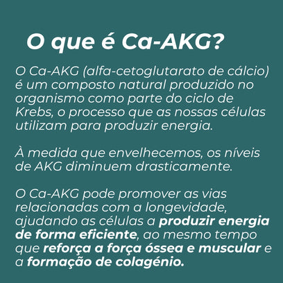 Suplemento Alfa-Cetoglutarato de Cálcio
