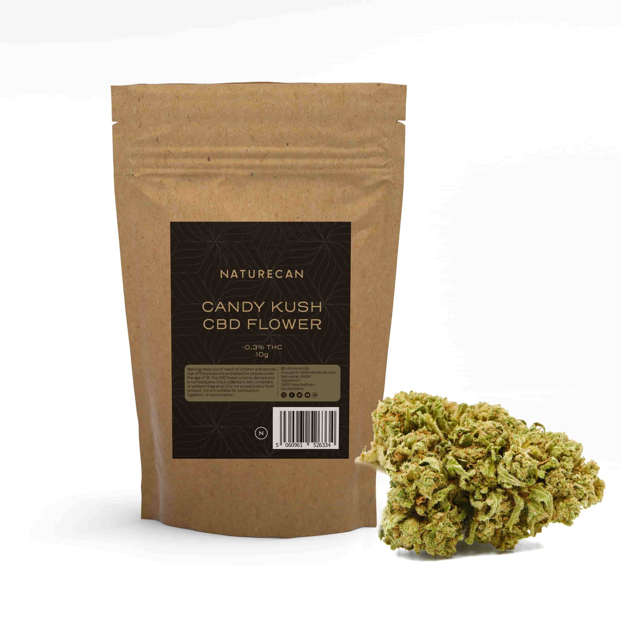 Flor de CBD Candy Kush