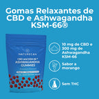 Gomas Relaxantes de CBD e Ashwagandha