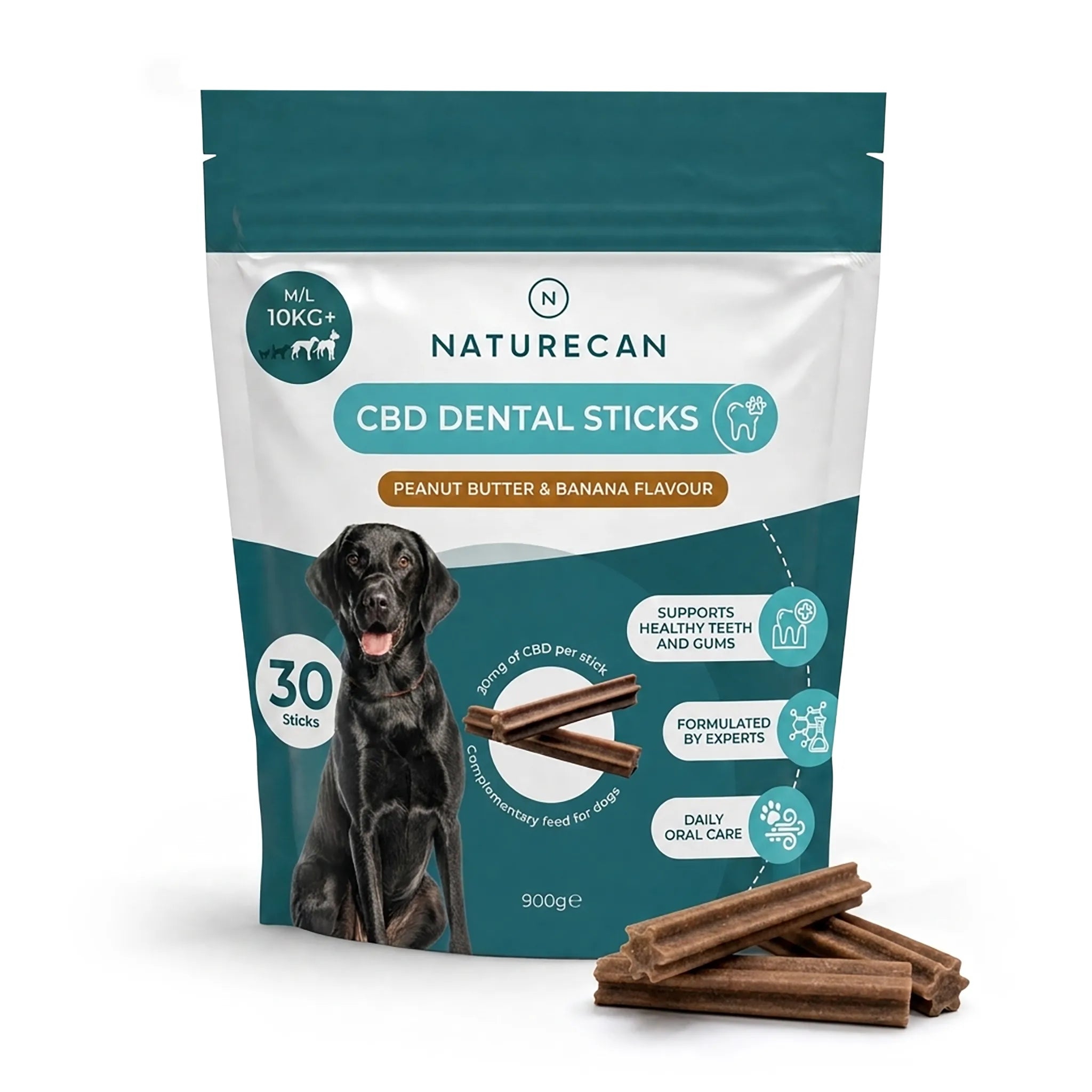 Sticks Dentais com CBD para Cães
