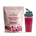 Clear Whey deFrutos Vermelhos com Shaker
