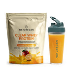Clear Whey de Manga e Laranja com Shaker