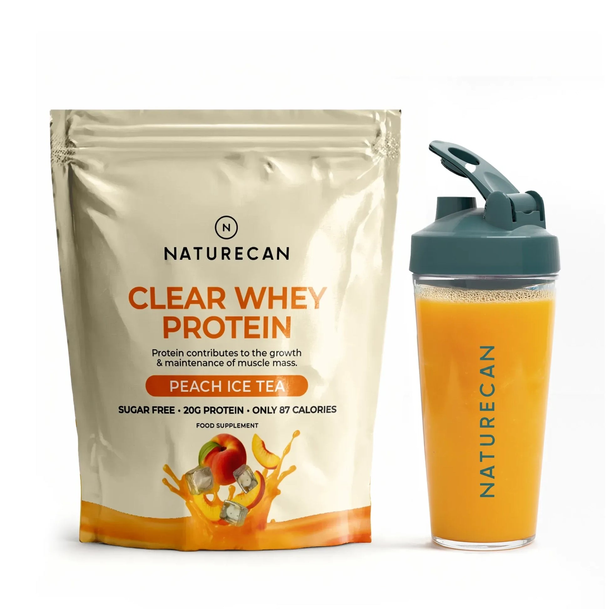 Clear Whey de Ice Tea com Shaker