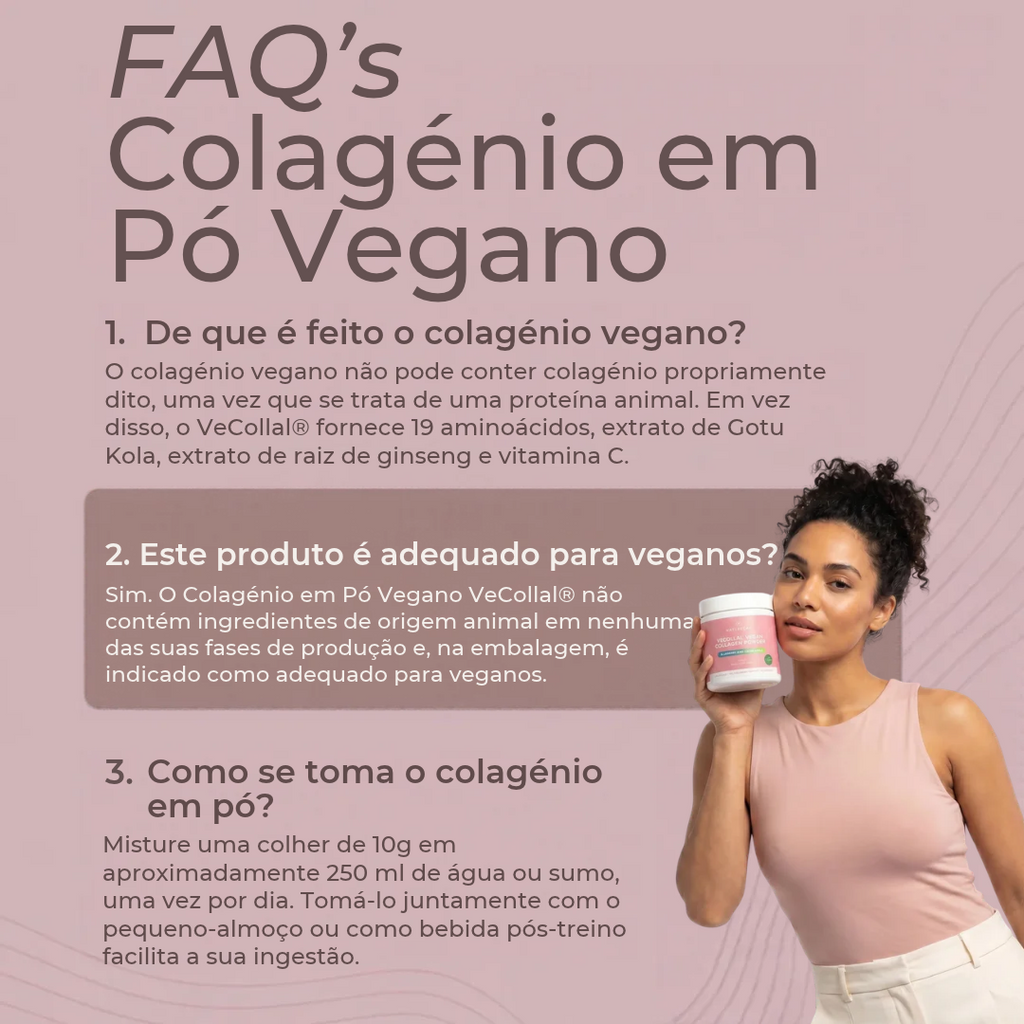 Colagénio em Pó Vegano - VeCollal®