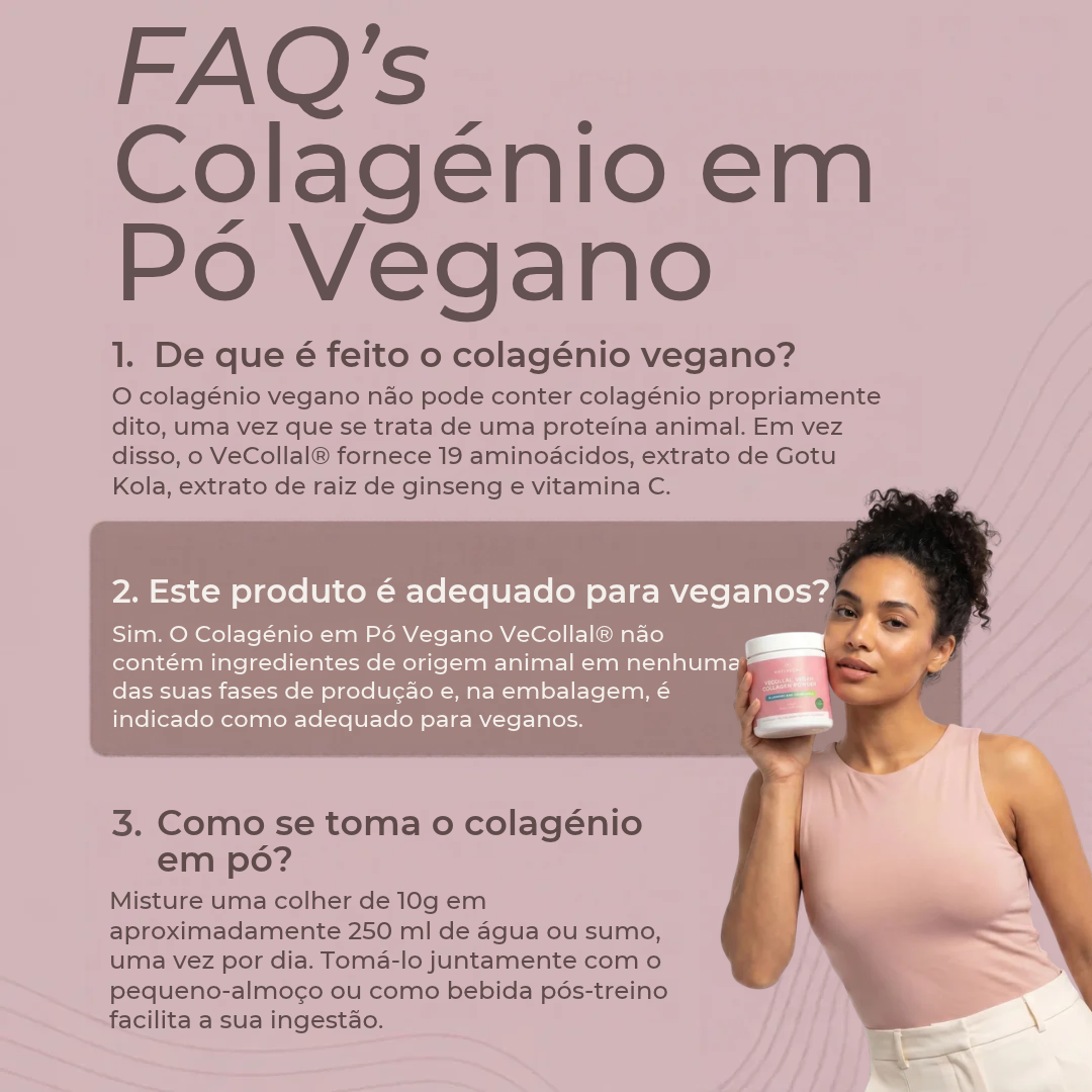 Colagénio em Pó Vegano - VeCollal®