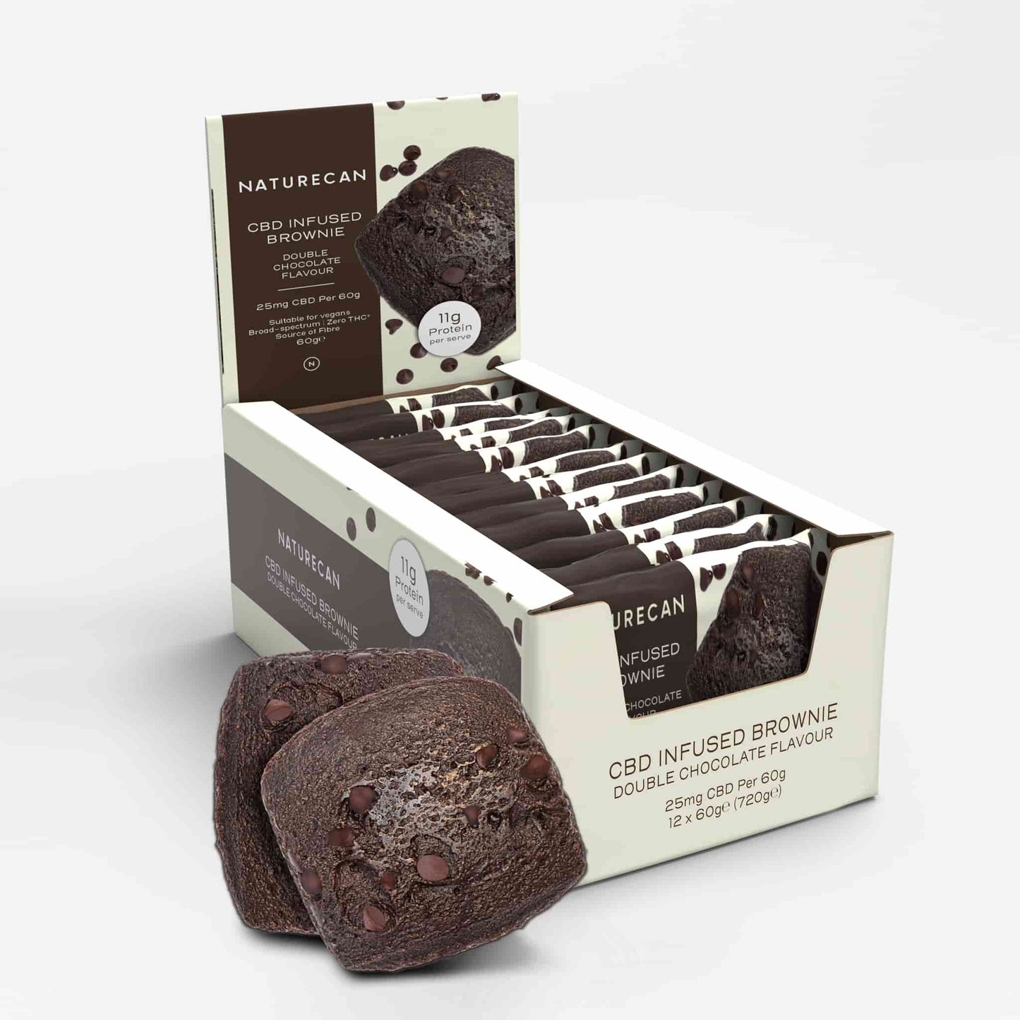 CBD Brownie - Caixa de 12 unidades