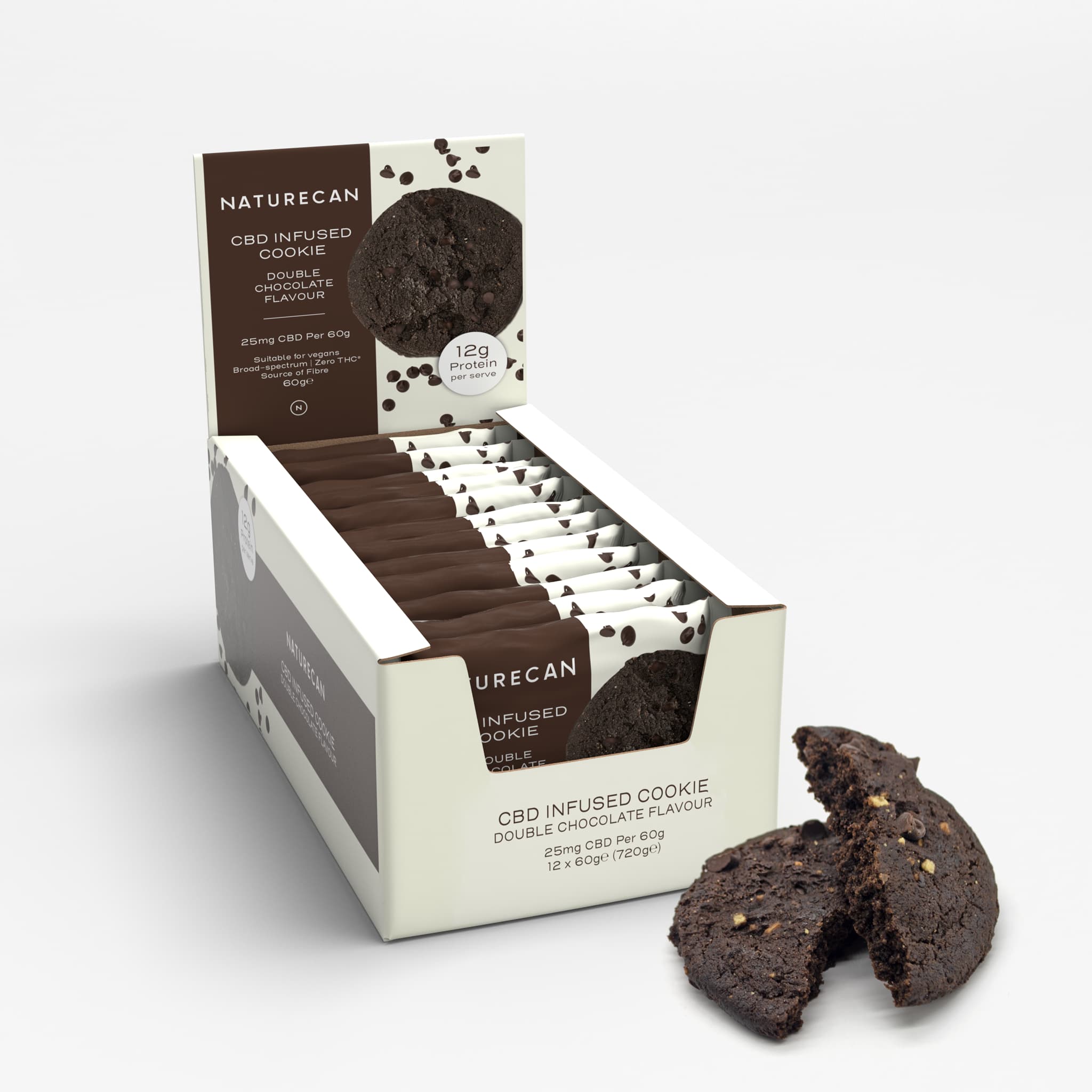 CBD Cookie - Caixa de 12 unidades
