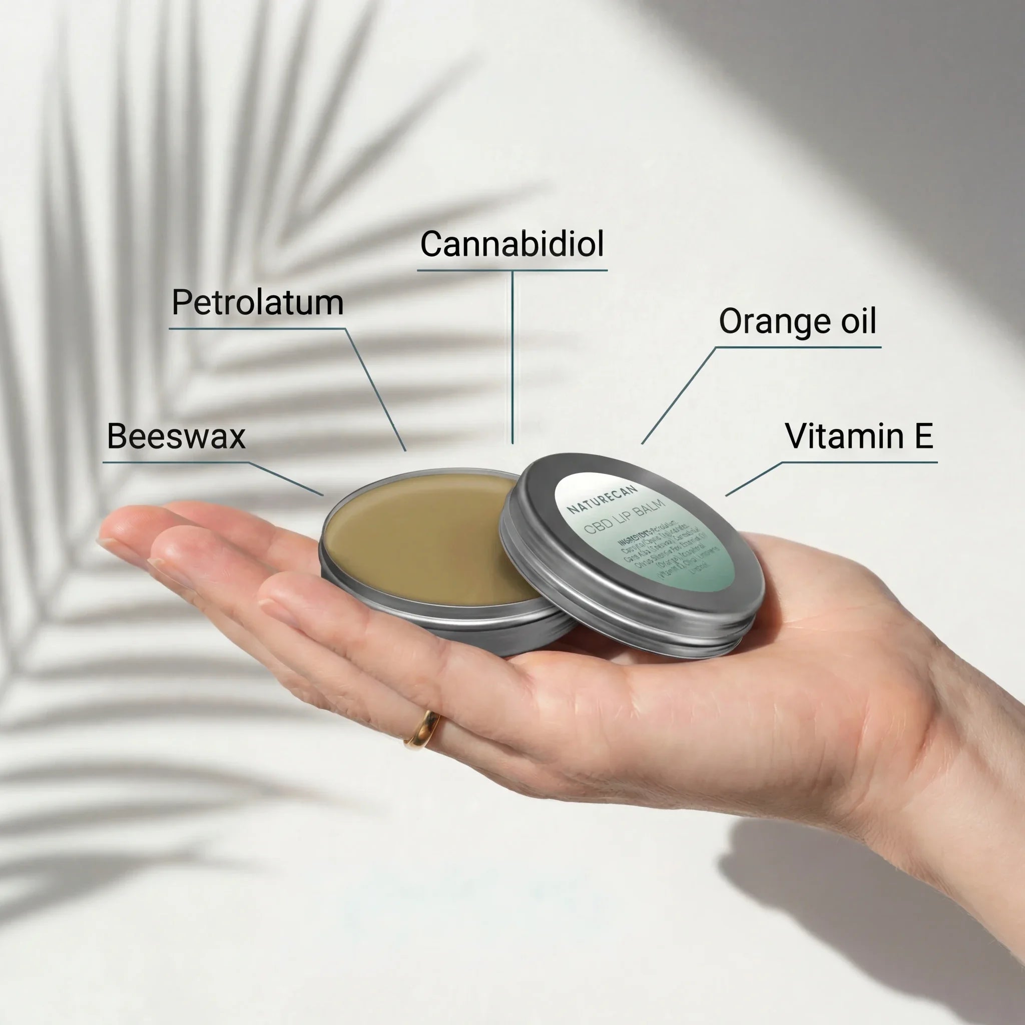 Bálsamo para Lábios com CBD