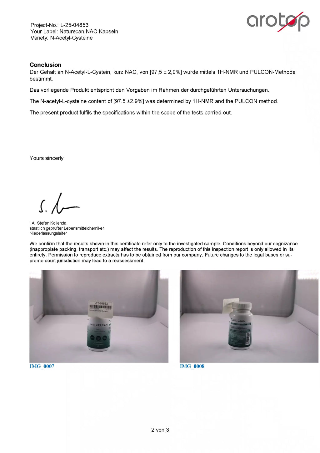 Cápsulas de NAC | N-Acetilcisteína