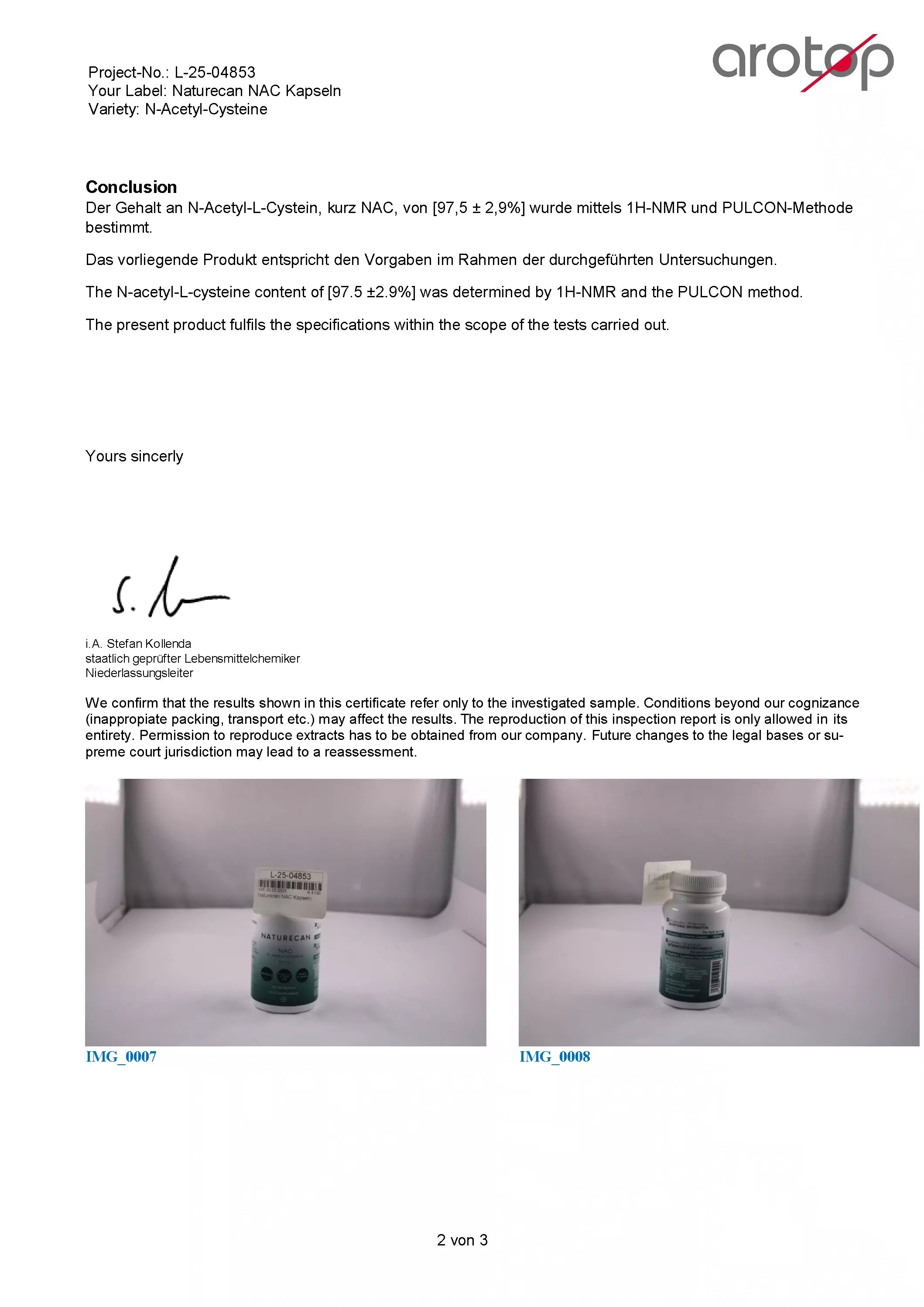 Cápsulas de NAC | N-Acetilcisteína