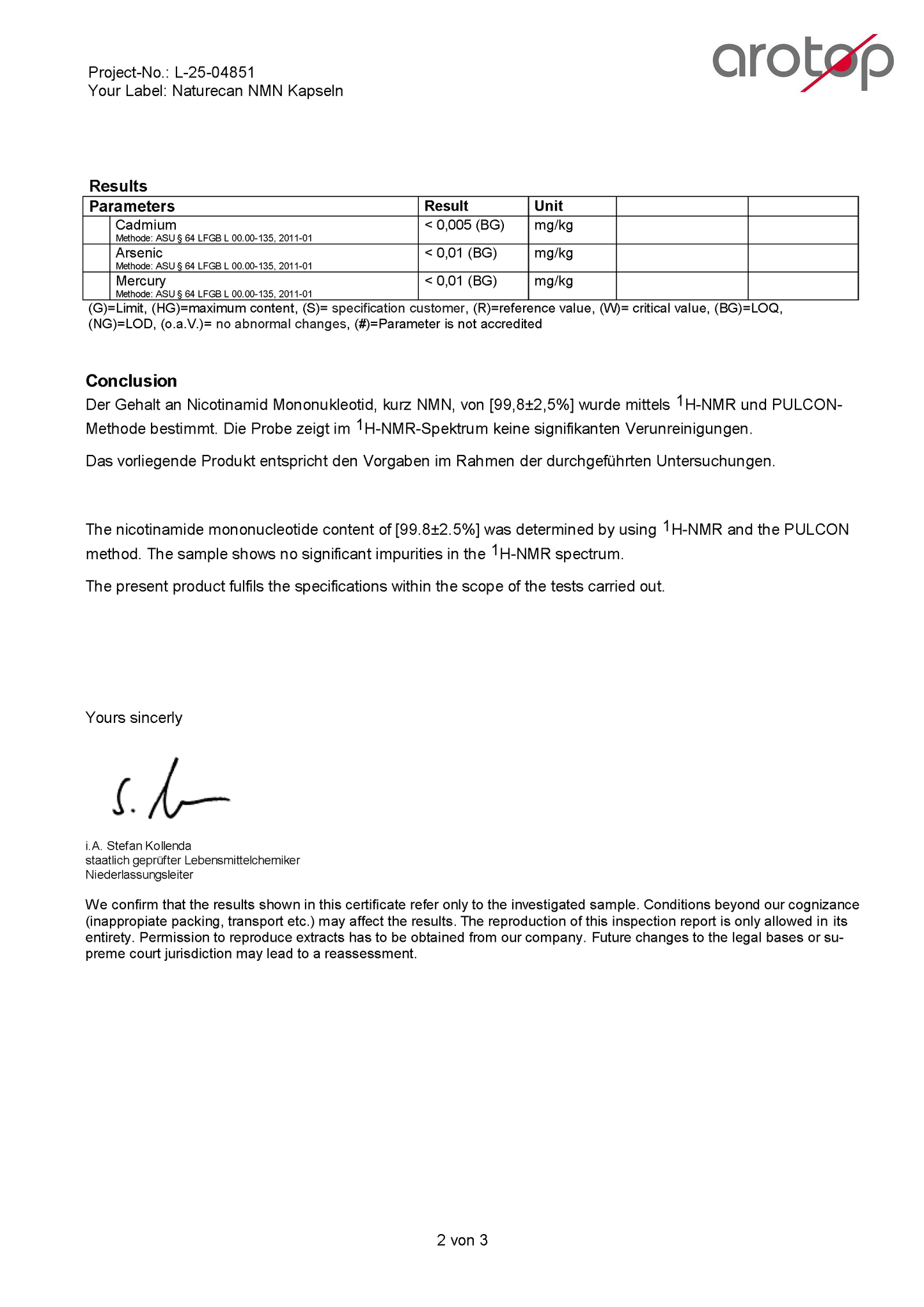 Suplemento NMN em Cápsulas