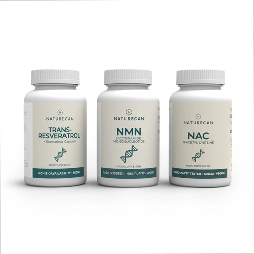 Packs Anti-Aging: NMN | NAC | Resveratrol