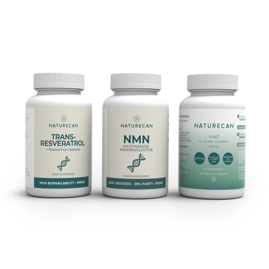 Pack Anti-Aging NMN + Resveratrol + NAC