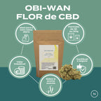 Flor de CBD Obi Wan