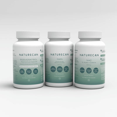 Packs Anti-Aging: NMN | NAC | Resveratrol