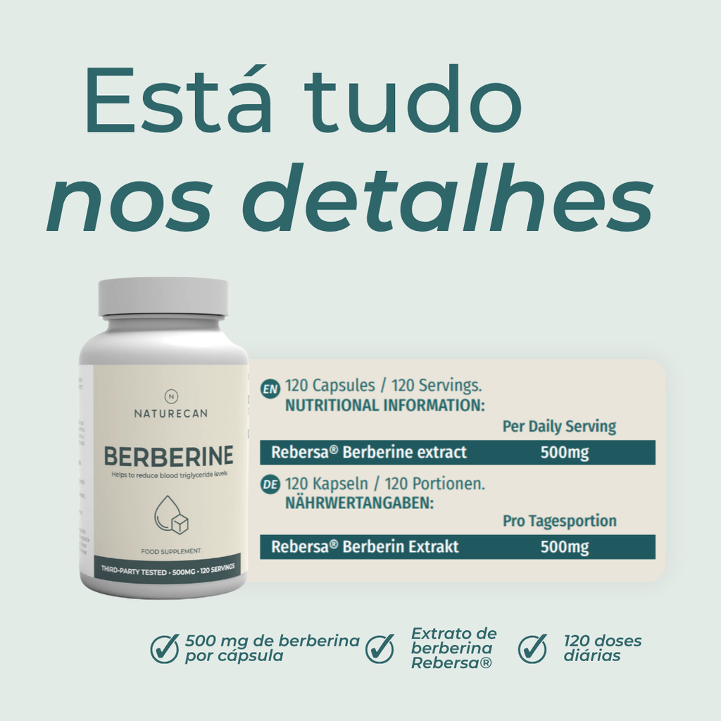 Berberina ingredientes
