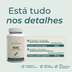 Cápsulas de NAC | N-Acetilcisteína ingredientes