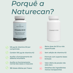 Vitamina D3 & K2 naturecan