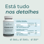Vitamina D3 & K2 ingredientes