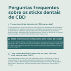 Sticks Dentais com CBD para Cães faqs