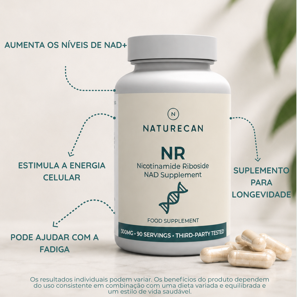 NAD (Ribosídeo de Nicotinamida) benefícios