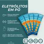 Bebida de Eletrólitos e Isotónica em Pó