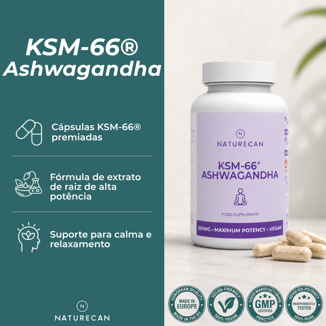 Ashwagandha KSM-66® benefícios