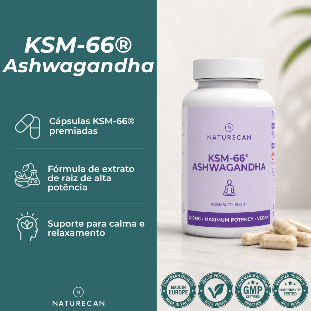 Ashwagandha KSM-66® benefícios