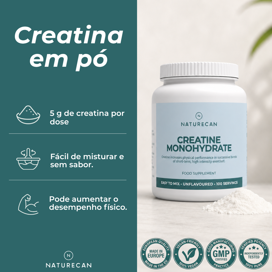 Creatina Monohidratada benefícios