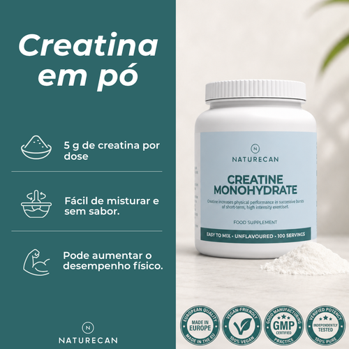 Creatina Monohidratada benefícios